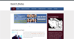 Desktop Screenshot of danielpsheehan.com